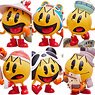 Pac-Man Syokuzensyokubi Series (Set of 6) (PVC Figure)