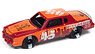 1982 Pontiac GP Stock Car Demo Derby Red / Orange (Diecast Car)