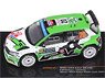 シュコダ ファビア Rally2 EVO 2022年モンテカルロラリー WRC2 優勝 #20 A.Mikkelsen/T.Eriksen (ミニカー)