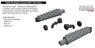 Beaufighter Exhausts (for Tamiya) (Plastic model)