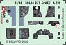 A-1H 「スペース」内装3Dデカール w/エッチングパーツ セット (タミヤ用) (プラモデル)