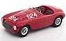 Ferrari 166 MM Barchetta Winner Mille Miglia 1949 Darkred (Diecast Car)