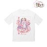 Sakura Miku [Especially Illustrated] Sakura Miku Art by Kuro Big Silhouette T-Shirt Unisex S (Anime Toy)