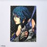 Kingdom Hearts Art Sticker [Aqua] (Anime Toy)