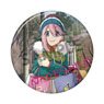 Laid-Back Camp [Especially Illustrated] 76mm Can Badge Nadeshiko Kagamihara Hamamatsu Souvenir Ver. (Anime Toy)