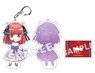 [The Quintessential Quintuplets] Acrylic Key Ring w/ Pedestal (555555followers) Nino Nakano (Anime Toy)