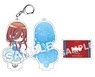 [The Quintessential Quintuplets] Acrylic Key Ring w/ Pedestal (555555followers) Miku Nakano (Anime Toy)