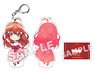 [The Quintessential Quintuplets] Acrylic Key Ring w/ Pedestal (555555followers) Itsuki Nakano (Anime Toy)