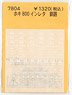 Instant Lettering for HOKI800 Kushiro (Model Train)
