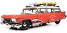 1959 キャディラック エルドラド 救急車 `Surf Shark` レッド/ホワイト (ミニカー)