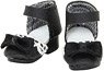 Picco P Ankle Strap Shoes (Black) (Fashion Doll)