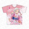 Love Live! Superstar!! Full Graphic T-Shirt Chisato Arashi Japanese Style Dress Ver. (Anime Toy)