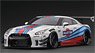 LB-Works Nissan GT-R R35 type 2 White/Blue/Red (Diecast Car)