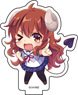 [The Demon Girl Next Door 2-Chome] Mini Acrylic Stand (5) Yuko Yoshida (School Uniform Ver.) (Anime Toy)