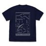 Macross Plus YF-19 YF-21 T-Shirt Navy S (Anime Toy)