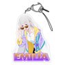 Re:Zero -Starting Life in Another World- Emilia Design Acrylic Multi Key Ring (Anime Toy)