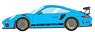 Porsche 911(991.2) GT3 RS 2018 Miami Blue (Diecast Car)