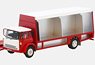 (OO) ベッドフォード TK ボトル配送トラック：ルートカー (海外仕様) CT9563 ホワイトミラー、 赤フレーム (ミニカー)
