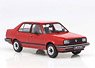 VW JETTA (MK II) 1984 Red (Diecast Car)