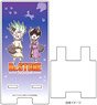 Smartphone Chara Stand [Dr. Stone] 04 Senku & Gen Werewolf Ver. (Graff Art) (Anime Toy)