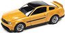 2012 Ford Mustang GT/CS Yellow / Black (Diecast Car)