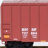993 00 193 (N) 50ftボックスカー BNSF (4両セット) [Burlington Northern Santa Fe Four Car Runner Pack] (鉄道模型)