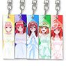 The Quintessential Quintuplets Stick Key Ring (Set of 5) Wedding (Anime Toy)