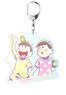 Osomatsu-san [Especially Illustrated] Jyushimatsu & Todomatsu (Summer) Acrylic Key Ring (Anime Toy)