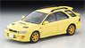TLV-N274b Subaru Impreza Pure Sportwagon WRX STi Ver.VI 1999 (Yellow) (Diecast Car)