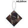 Milgram [Especially Illustrated] Jackalope 2nd Anniversary Ver. Big Acrylic Key Ring (Anime Toy)