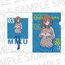 [The Quintessential Quintuplets] Clear File Miku Nakano (Anime Toy)