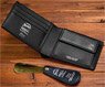 Bi-fold Wallet & Slide Shoehorn (Wallet Color : Outside Black, Inside Black / Shoehorn Color : Black) (Diecast Car)