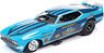 1973 Blue Max Ford Mustang Funny Car (Blue) (Diecast Car)