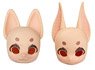 Piccodo Series Resin Head for Deformed Doll Furry Fox (Makeup Ver.) Natural (Fashion Doll)