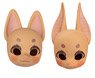 Piccodo Series Resin Head for Deformed Doll Furry Fox (Makeup Ver.) Tanned (Fashion Doll)