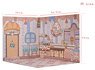 Piccodo Action Doll Doll Background Board for Display Cake Shop M (Fashion Doll)