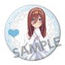 The Quintessential Quintuplets 76mm Can Badge Miku Nakano Wedding Dress Ver. (Anime Toy)