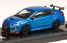 Subaru WRX STI RA-R w/Optional Parts WR Blue Pearl w/Engine Display Model (Diecast Car)