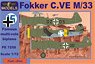 Fokker C.VE M/33 (Luftwaffe, Finland) (Plastic model)