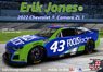 NASCAR 2022 Chevrolet Camaro ZL1 GMS Racing `Erik Jones` Main Sponsor Color (Model Car)