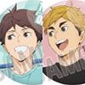 Haikyu!! Cleaning Trading Can Badge (Set of 11) (Anime Toy)