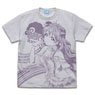 Love Live! Nijigasaki High School School Idol Club Kanata Konoe All Print T-Shirt Ash S (Anime Toy)
