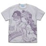 Love Live! Nijigasaki High School School Idol Club Kanata Konoe All Print T-Shirt Ash M (Anime Toy)