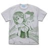 Love Live! Nijigasaki High School School Idol Club Emma Verde All Print T-Shirt Ash S (Anime Toy)