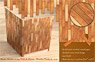 ジオラマ素材 壁&床シート 木目板A (プラモデル)