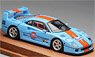 F40 LM Light Blue / Orang (Full Opening and Closing) (Diecast Car)