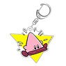 Kirby`s Dream Land Kirby Comic Panic Glitter Key Ring Mouthful Mode (Cone) (Anime Toy)