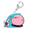 Kirby`s Dream Land Kirby Comic Panic Glitter Key Ring Mouthful Mode (Water-Balloon) (Anime Toy)