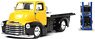1952 Chevy COE Flatbed (Gloss Yellow / Black) (Diecast Car)