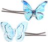 Doll Hairpin - Butterfly - Summer (Ocean Blue / Sky Blue) (Fashion Doll)